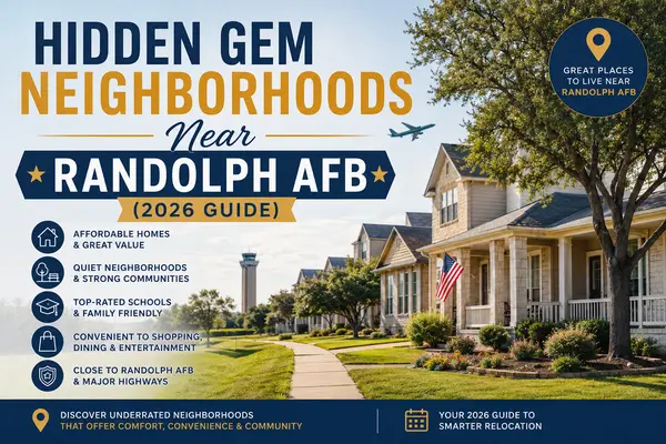 Hidden Gem Neighborhoods Near Randolph AFB (2026 Guide),Yitzchak Pierson