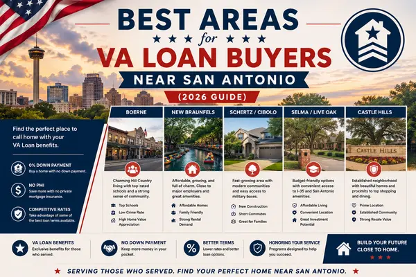 Best Areas for VA Loan Buyers Near San Antonio (2026 Guide),Yitzchak Pierson