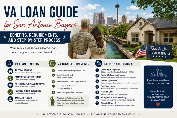 VA Loan Guide for San Antonio Buyers: Benefits, Requirements, and Step-by-Step Process,Yitzchak Pierson