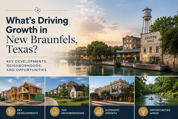 What’s Driving Growth in New Braunfels, Texas? Key Developments, Neighborhoods, and Opportunities,Yitzchak Pierson
