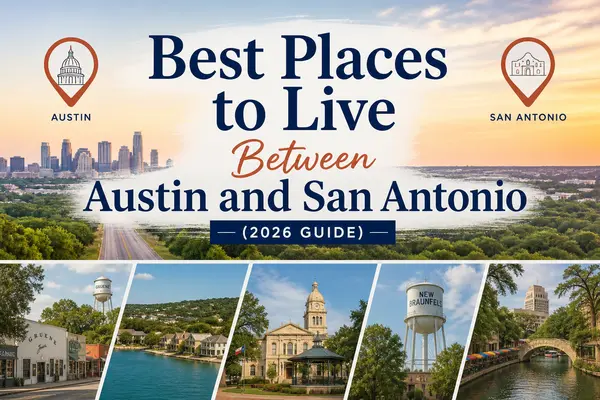 Best Places to Live Between Austin and San Antonio (2026 Guide),Yitzchak Pierson