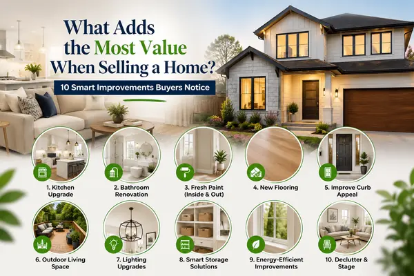 What Adds the Most Value When Selling a Home? 10 Smart Improvements Buyers Notice,Yitzchak Pierson