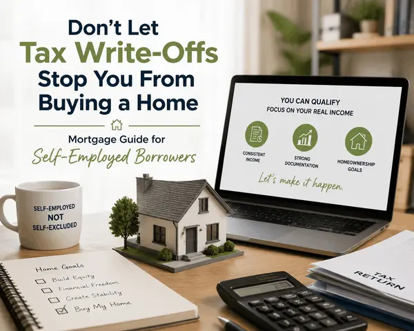 Don't Let Tax Write-Offs Stop You From Buying a Home | Mortgage Guide for Self-Employed Borrowers,Yitzchak Pierson