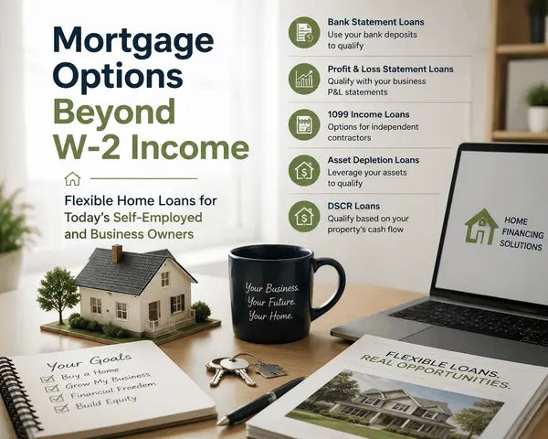 Mortgage Options Beyond W-2 Income | Alternative Home Loan Programs Explained,Yitzchak Pierson