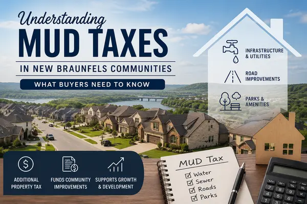 Understanding MUD Taxes in New Braunfels Communities: What Buyers Need to Know,Yitzchak Pierson