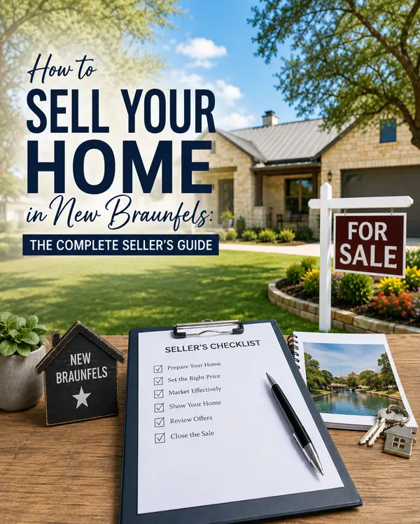 How to Sell Your Home in New Braunfels: The Complete Seller's Guide,Yitzchak Pierson