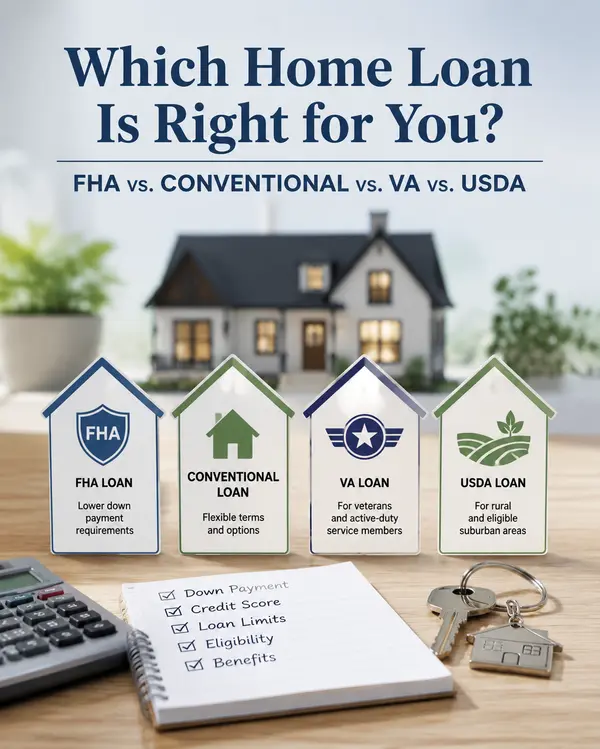 Which Home Loan Is Right for You? FHA vs. Conventional vs. VA vs. USDA,Yitzchak Pierson