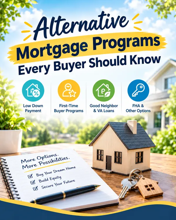Alternative Mortgage Programs Every Buyer Should Know,Yitzchak Pierson
