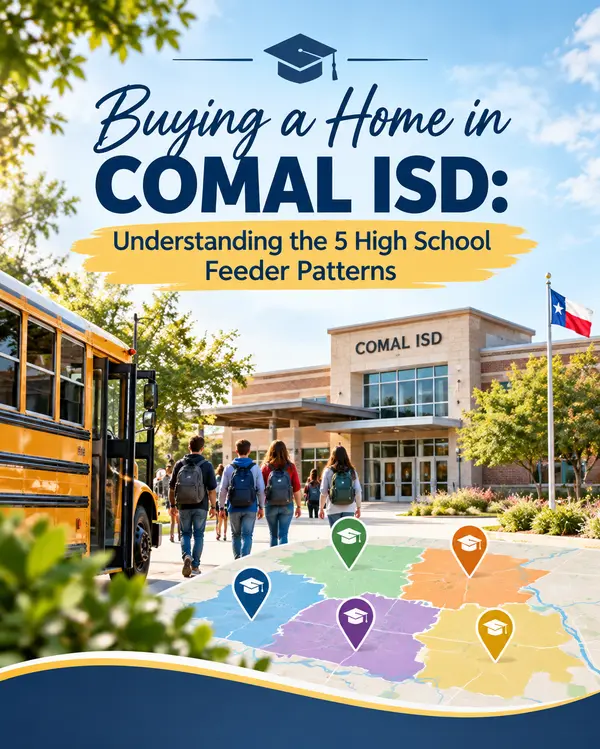 Buying a Home in Comal ISD: Understanding the 5 High School Feeder Patterns,Yitzchak Pierson