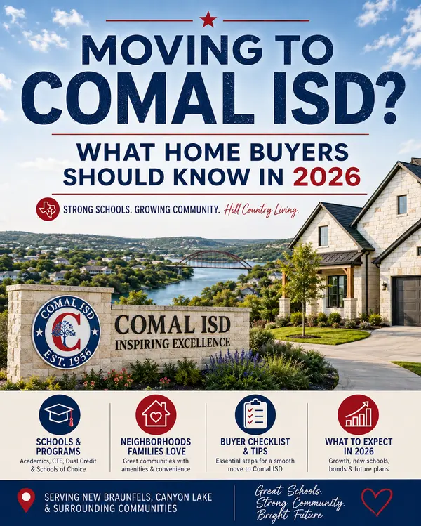 Moving to Comal ISD? What Home Buyers Should Know in 2026,Yitzchak Pierson