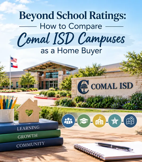 Beyond School Ratings: How to Compare Comal ISD Campuses as a Home Buyer,Yitzchak Pierson