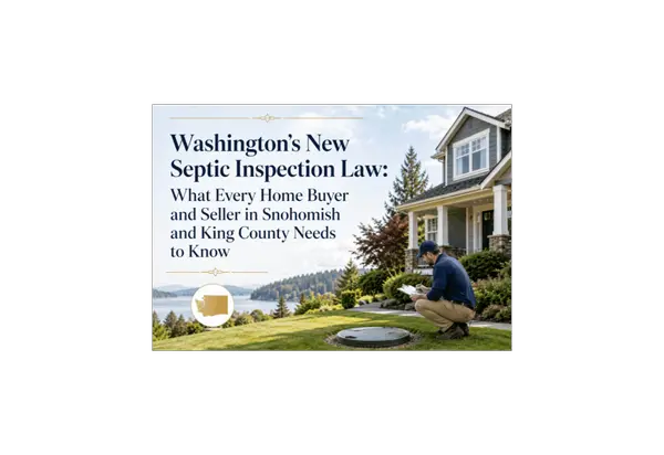 Washington's New Septic Inspection Law: What Every Home Buyer and Seller in Snohomish and King County Needs to Know