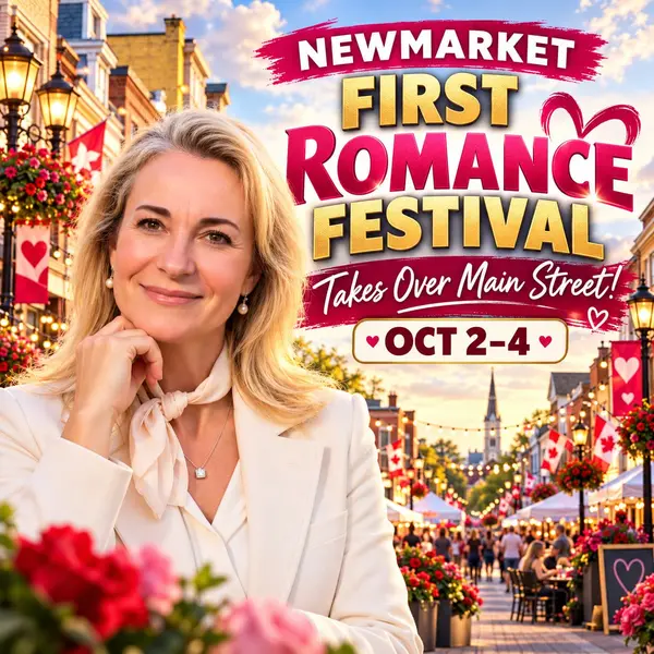 Newmarket’s First Romance Festival Takes Over Main Street October 2–4