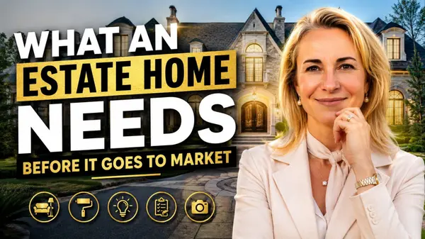 What an Estate Home Needs Before It Goes to Market