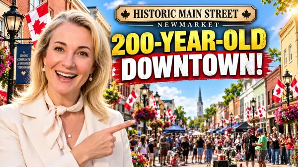 Historic Main Street Newmarket Ontario: The 200-Year-Old Downtown That Makes This Community Special