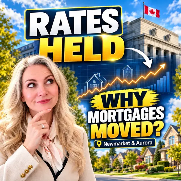 Newmarket Housing Market & Mortgage Rates: What a Bank of Canada Hold Really Means