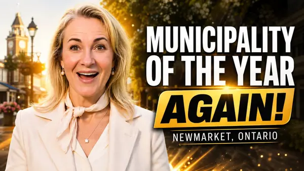 Newmarket Ontario Just Won Municipality of the Year. Again