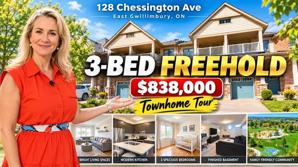 128 Chessington Avenue: A Stylish Freehold Townhome in Queensville