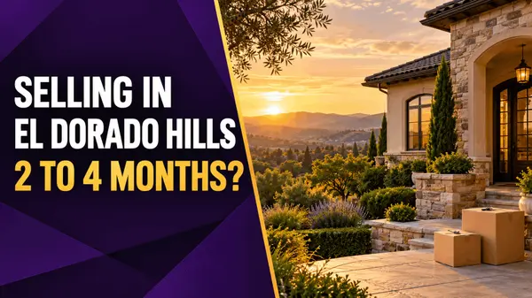 How Long Does It Take to Sell an El Dorado Hills Home?