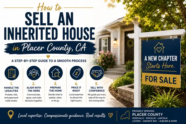 How to Sell an Inherited House in Placer County, CA