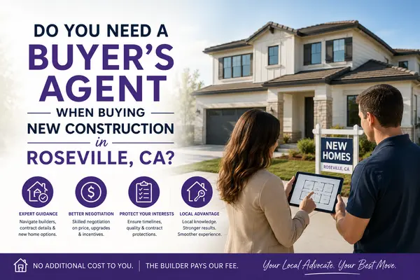 Do You Need a Buyer's Agent When Buying New Construction in Roseville, CA?