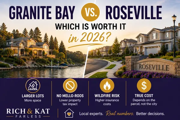Granite Bay vs. Roseville: Which Is Worth It in 2026?