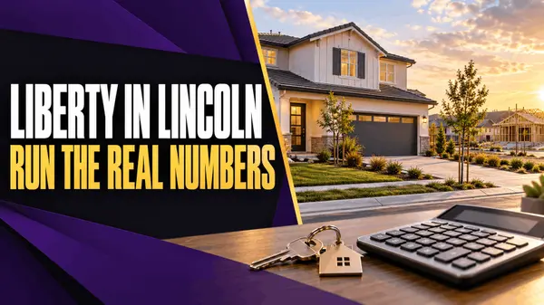 Buying New Construction at Liberty in Lincoln, CA