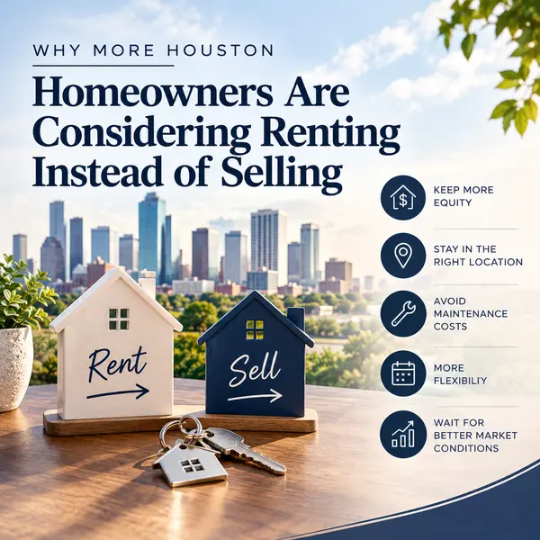 Houston Homeowners: Should You Sell Your House or Turn It Into a Rental?
