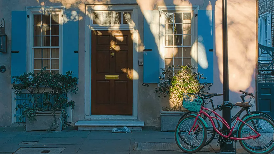 Charleston House with Bike