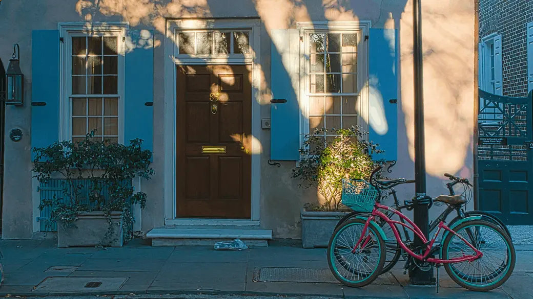 Charleston House with Bike