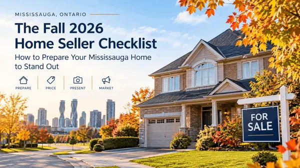 feature image of The Fall 2026 Home Seller Checklist: How to Prepare Your Mississauga Home to Stand Out From Day One