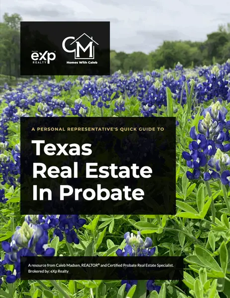 Texas Real Estate in Probate - Quick Guide - Cover (Bluebonnets)
