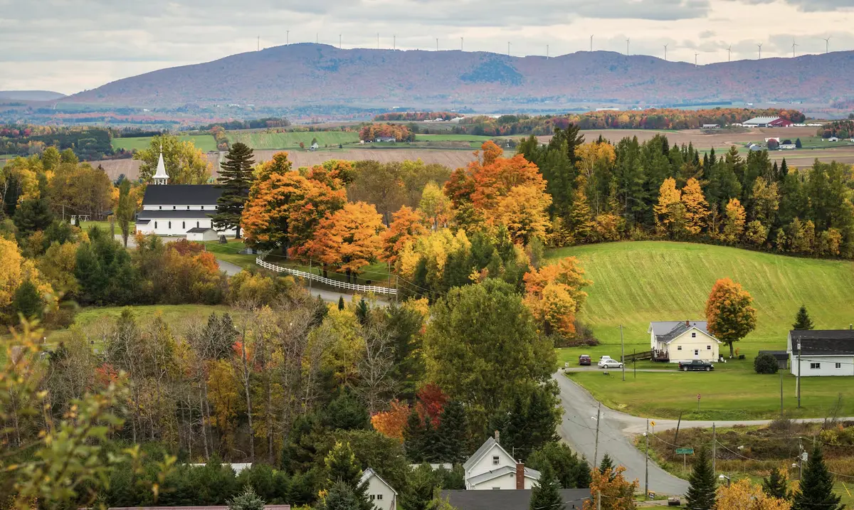 Fall foliage and scenic views near Riverview New Brunswick