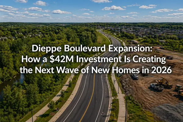 Dieppe Boulevard Expansion: How a $42M Investment Is Creating the Next Wave of New Homes in 2026