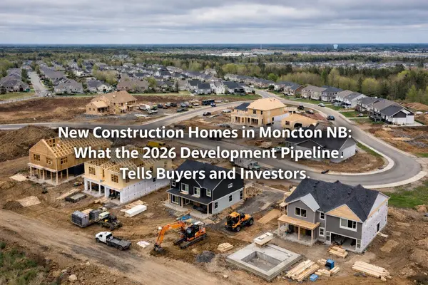 New Construction Homes in Moncton NB: What the 2026 Development Pipeline Tells Buyers and Investors