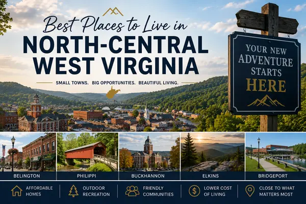 Best Places to Live in North-Central West Virginia (2026 Buyer's Guide)