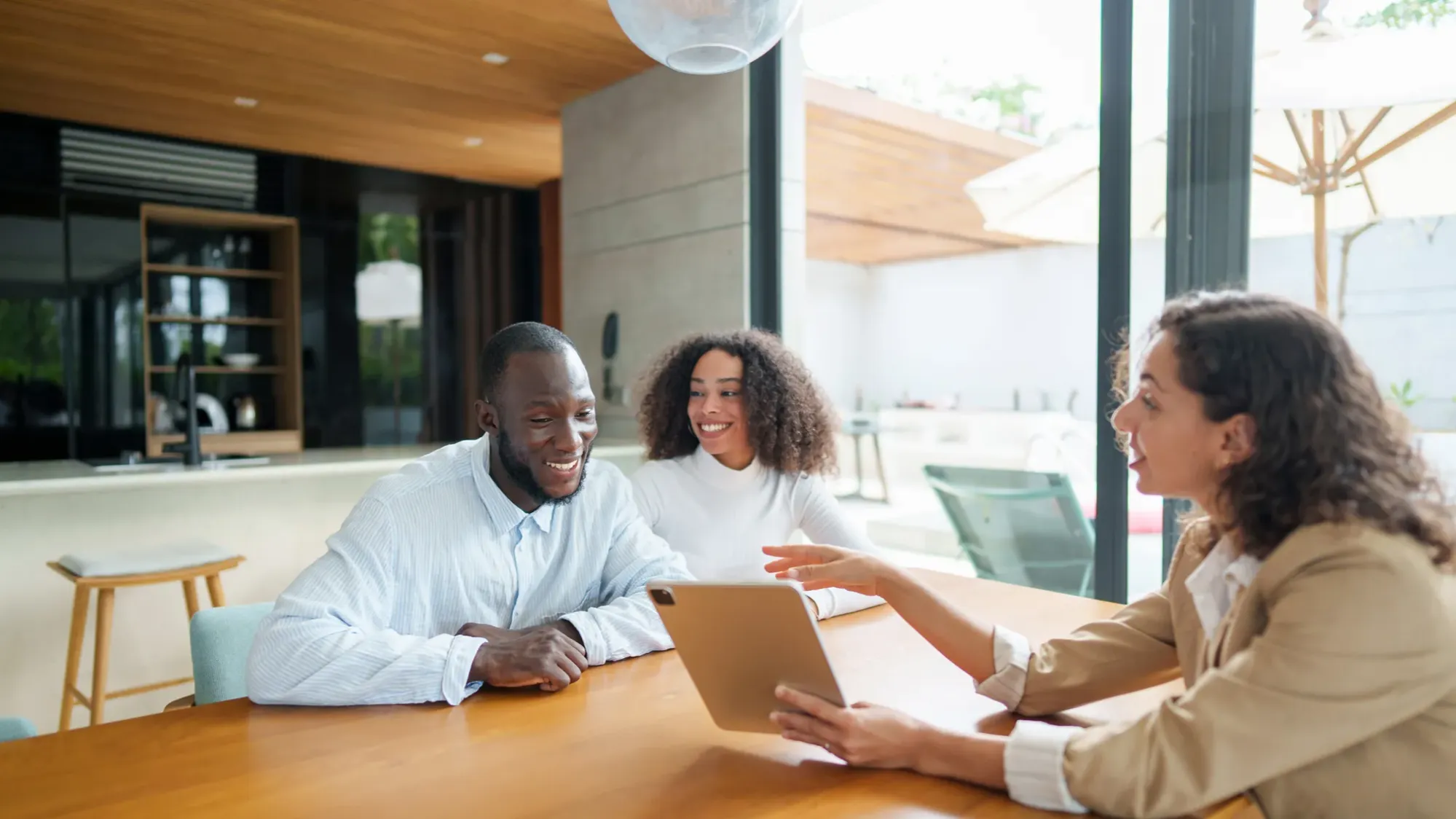 Real estate strategy consultation with buyers