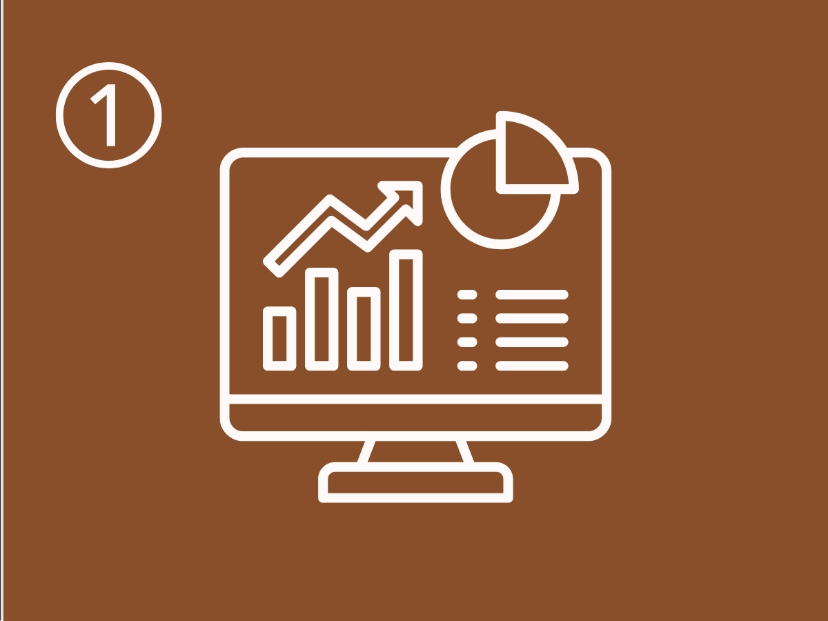 Austin home pricing data analysis icon for reviewing market trends and comparable sales