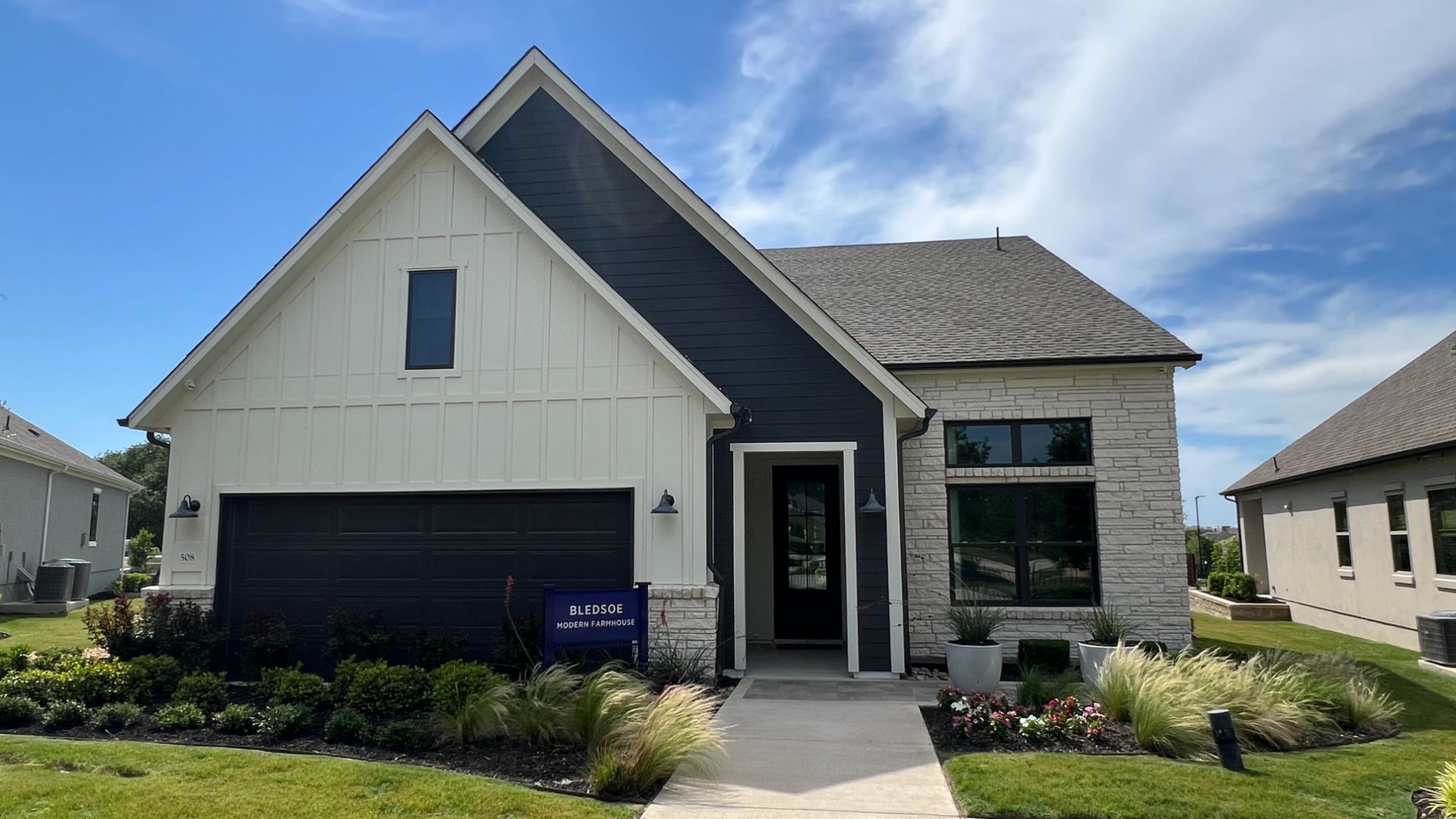 Bledsoe model home in the Garden Collection at Regency at Santa Rita Ranch in Liberty Hill Texas