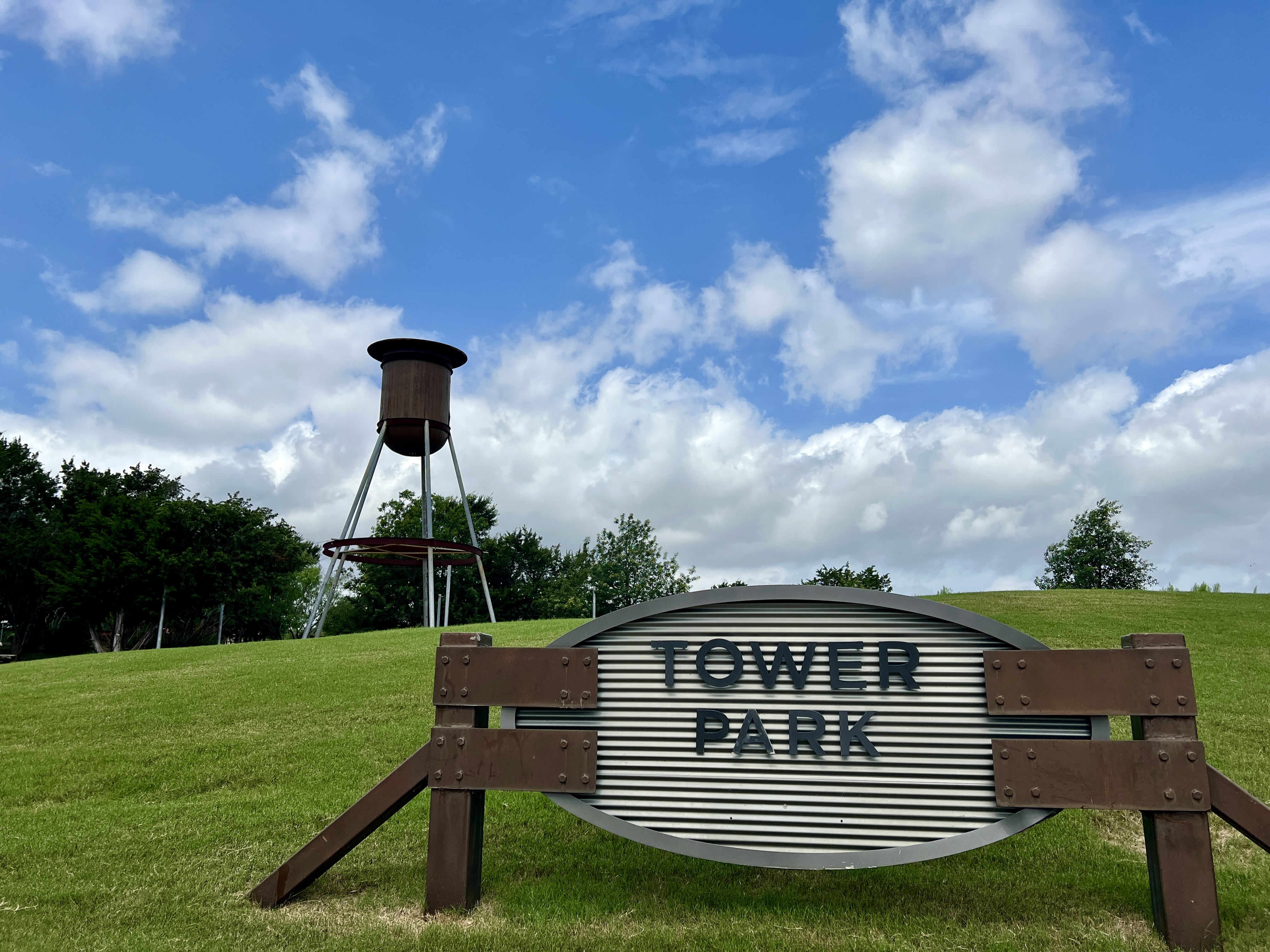 Tower Park in the Bryson master-planned community in Leander Texas
