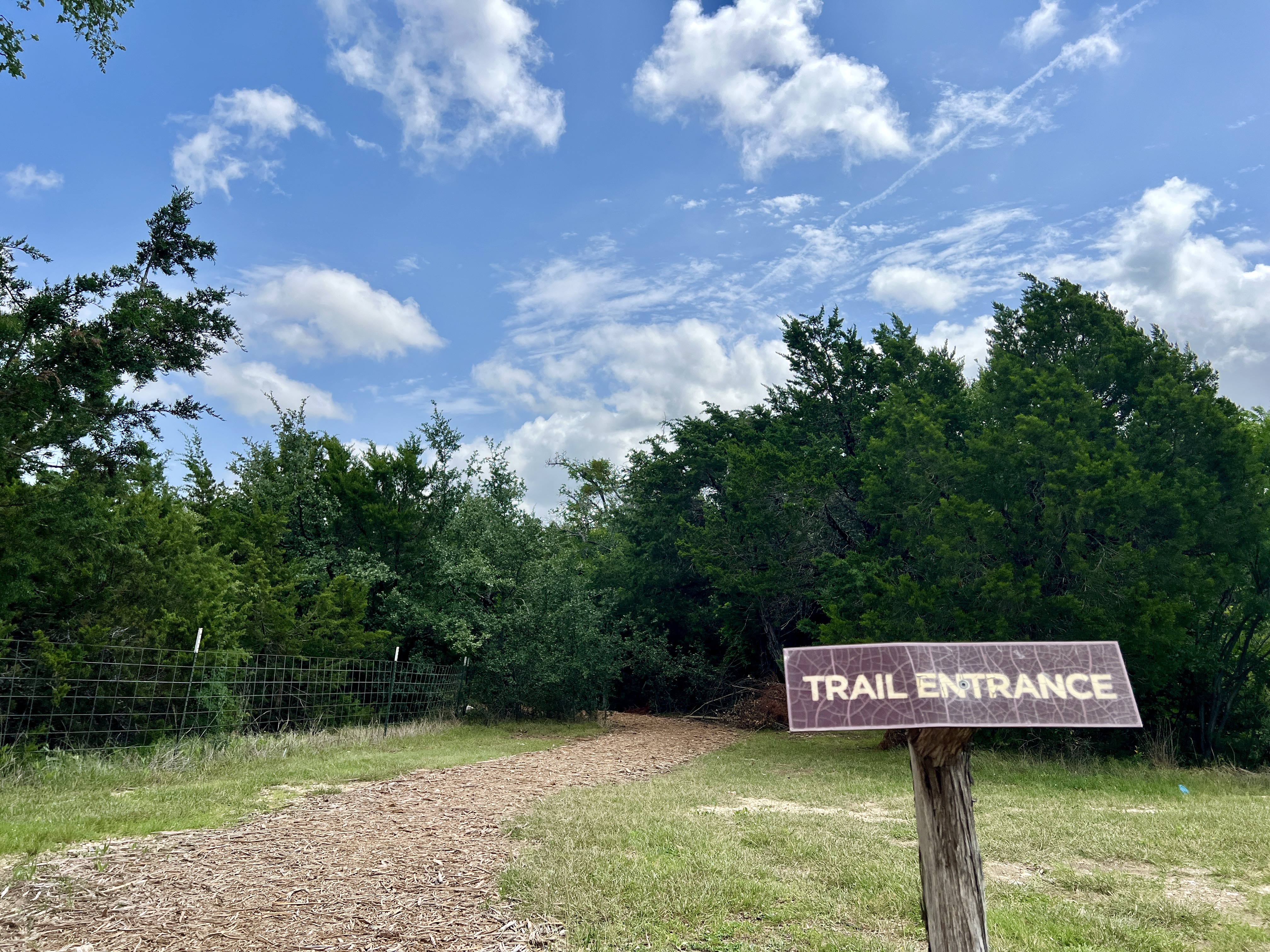 Trailhead in Bryson featuring community trails throughout the neighborhood in Leander Texas