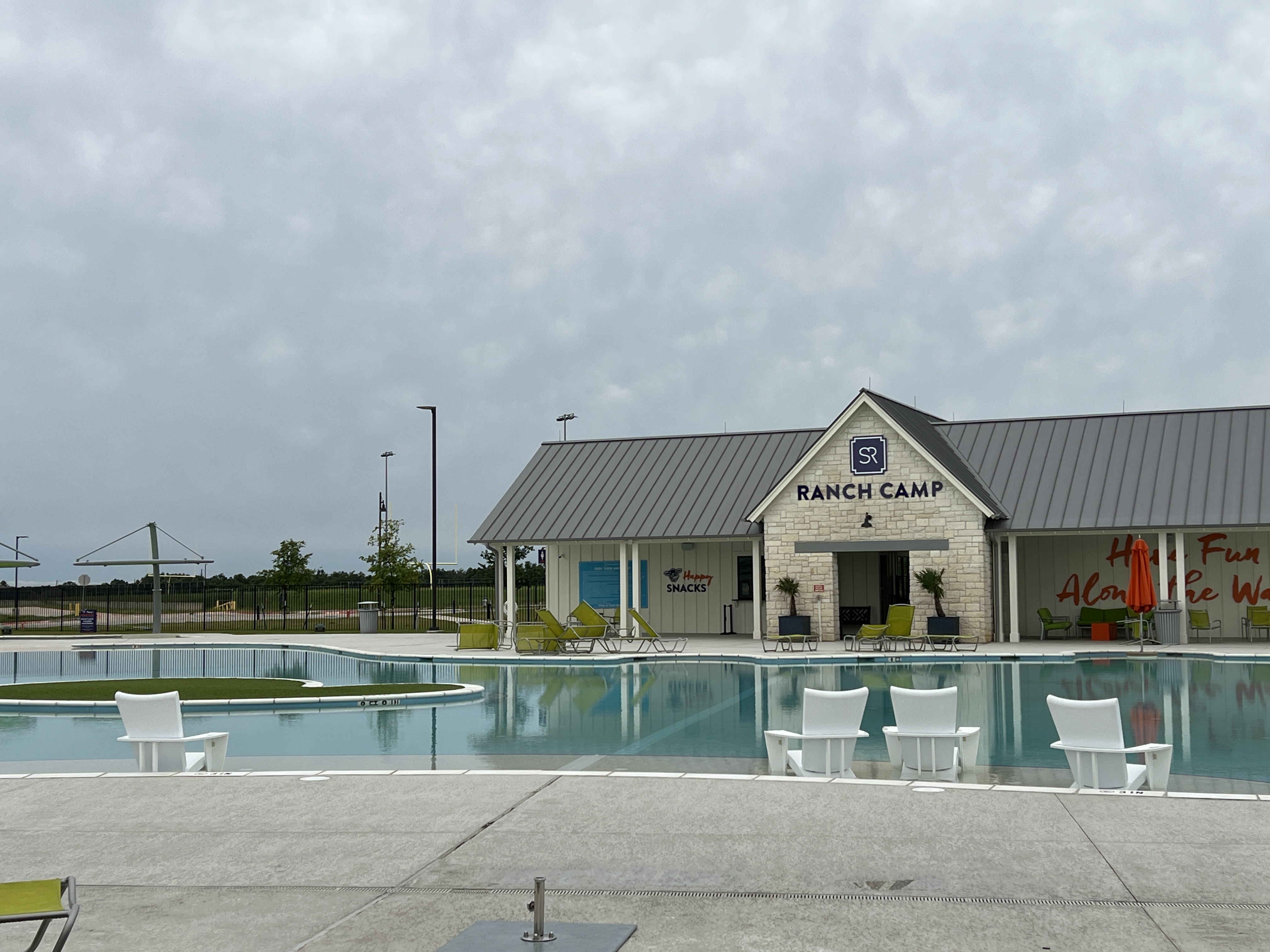 Homestead Amenity Center pool at Santa Rita Ranch in Liberty Hill Texas