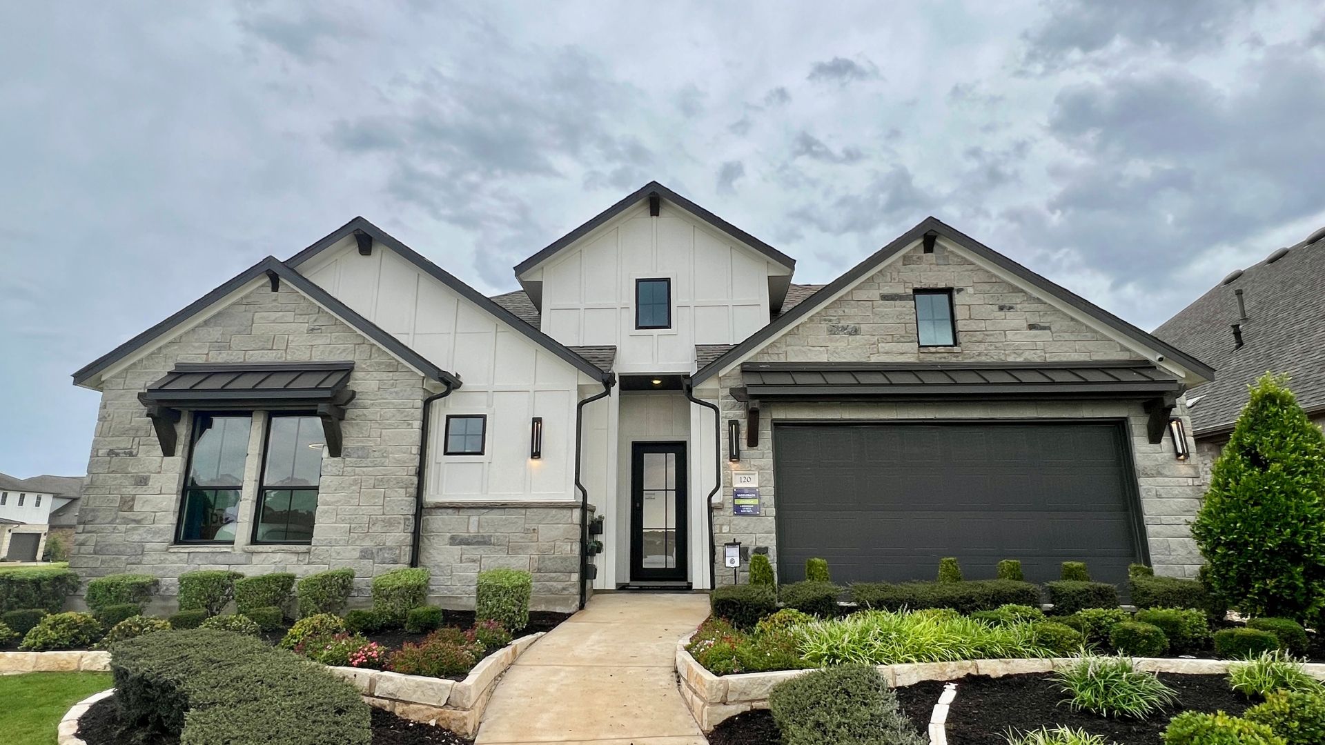 GFO model home in Saddleback at Santa Rita Ranch Liberty Hill Texas