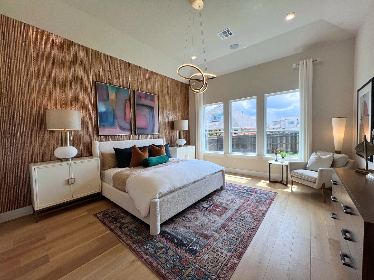 GFO primary suite in Saddleback at Santa Rita Ranch Liberty Hill Texas