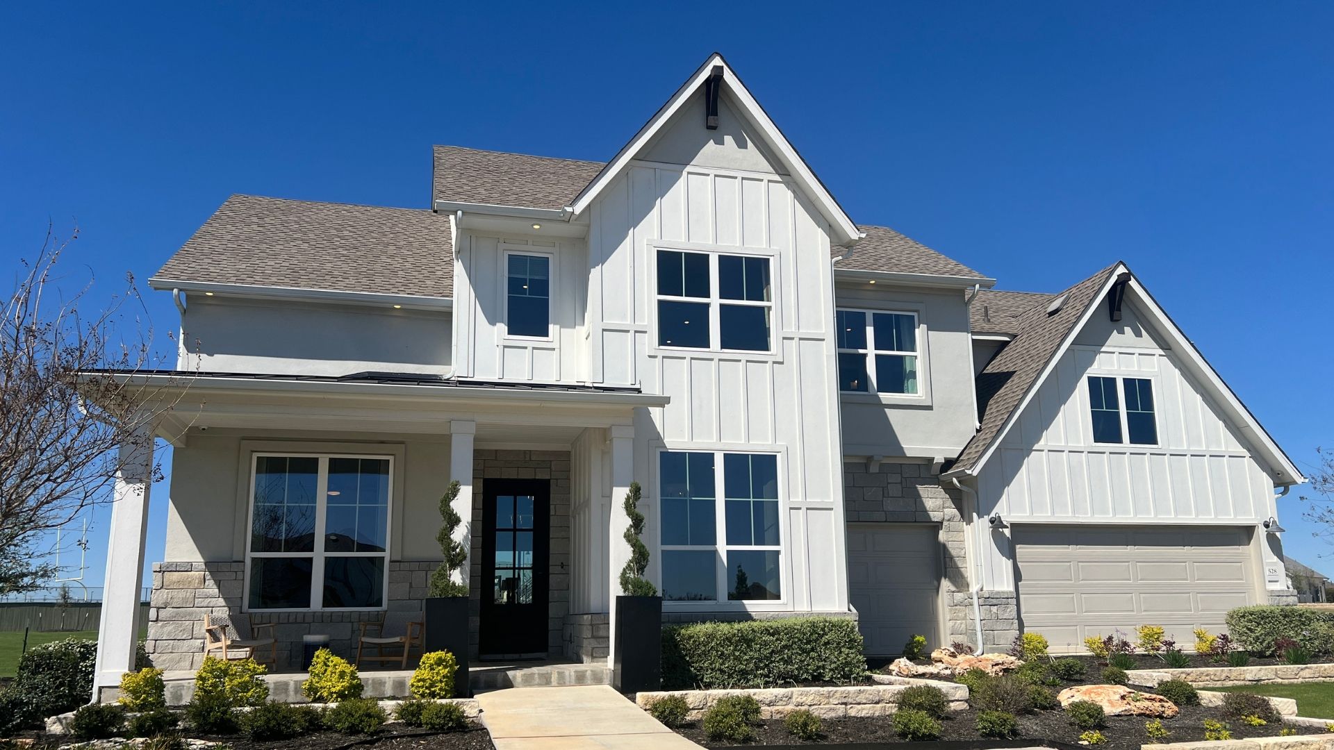 Toll Brothers model home in Regency at Santa Rita Ranch in Liberty Hill Texas