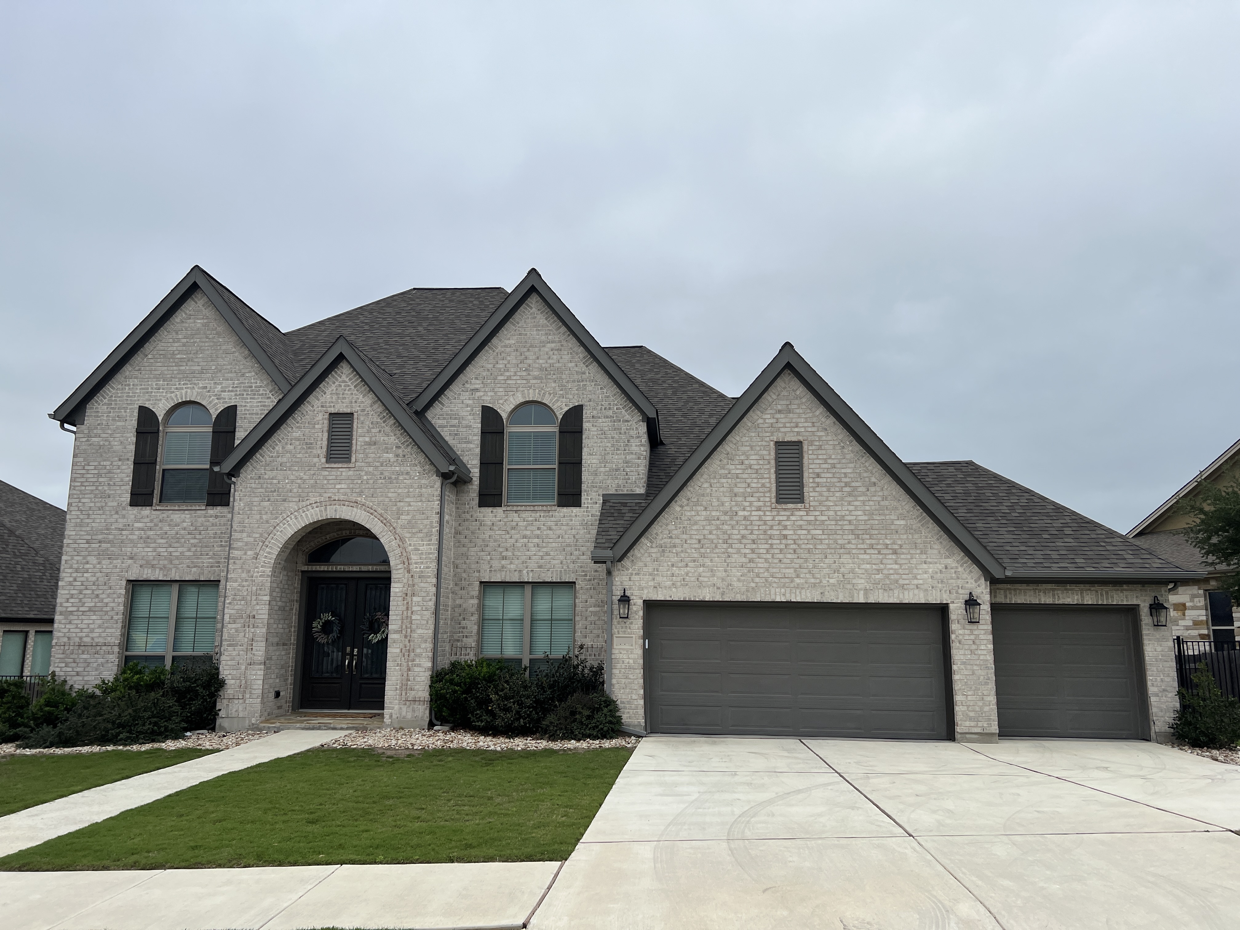 Two-story home in Rancho Sienna neighborhood in Georgetown, Texas