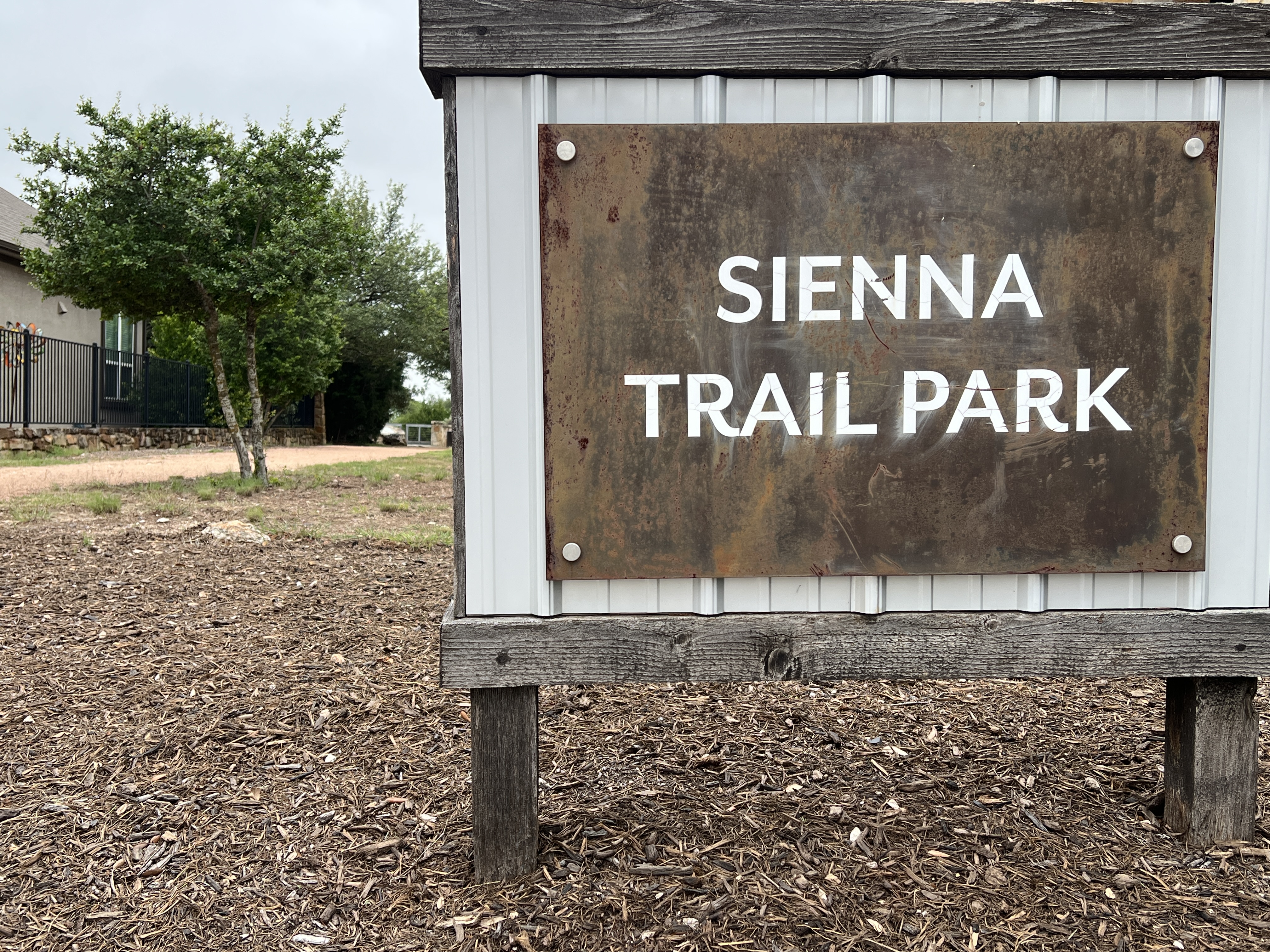Hike and bike trail in Rancho Sienna Georgetown Texas