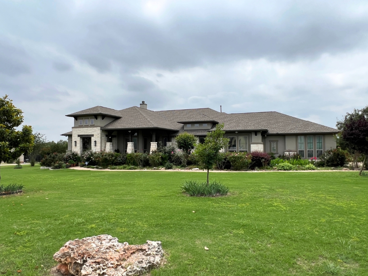 Home with open lot in Reagan's Overlook Leander Texas