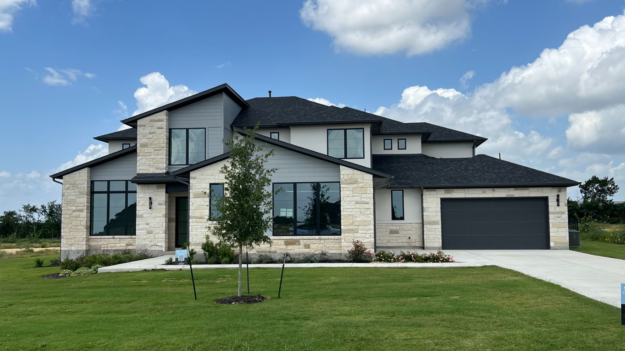 New luxury home in Hilltop Ranch by Drees or Shaddock Homes in Leander Texas