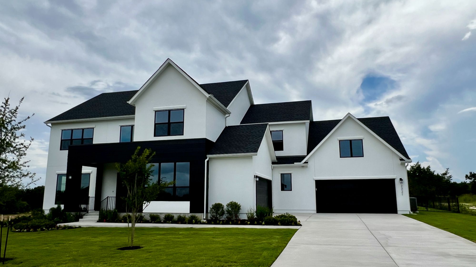 Luxury Toll Brothers home on a one-acre homesite at Woodland Estates in Leander, Texas